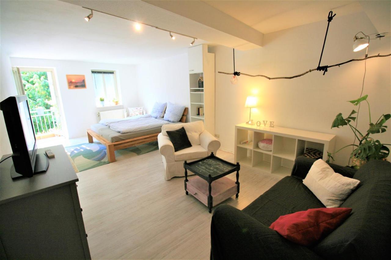 Zentrale Ferienwohnung „Treibholz“ Im Sonnenblumenhaus Flensburg Eksteriør bilde