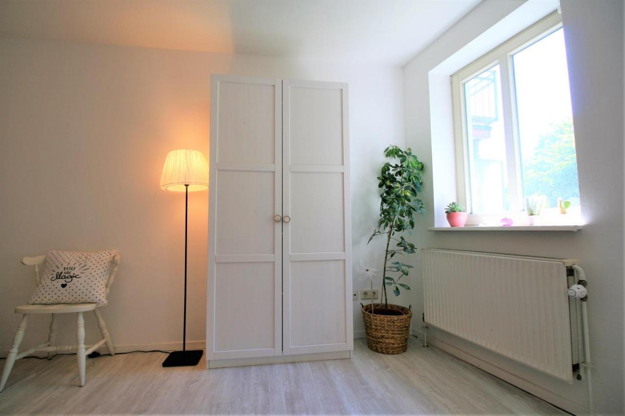 Zentrale Ferienwohnung „Treibholz“ Im Sonnenblumenhaus Flensburg Eksteriør bilde