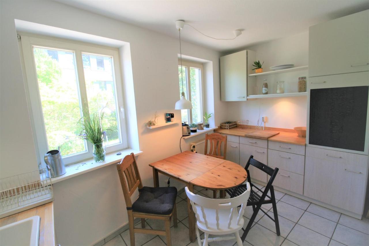 Zentrale Ferienwohnung „Treibholz“ Im Sonnenblumenhaus Flensburg Eksteriør bilde